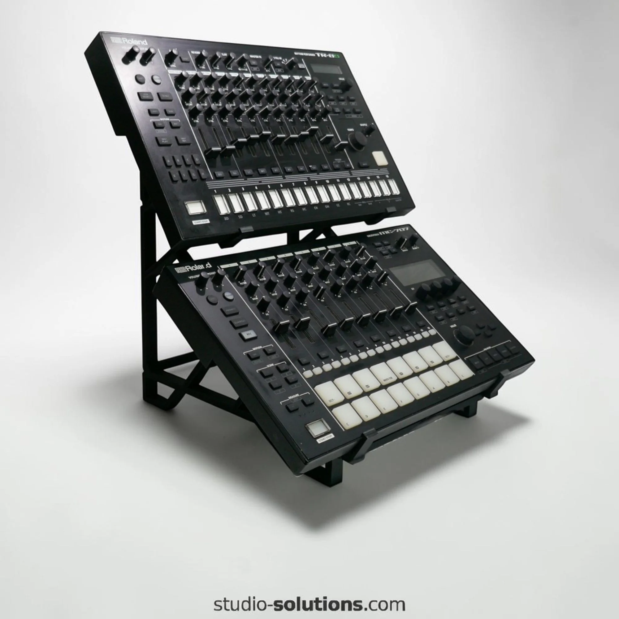 2 Tier Roland Aira Double Tabletop Desktop Music Studio Stand MX-1